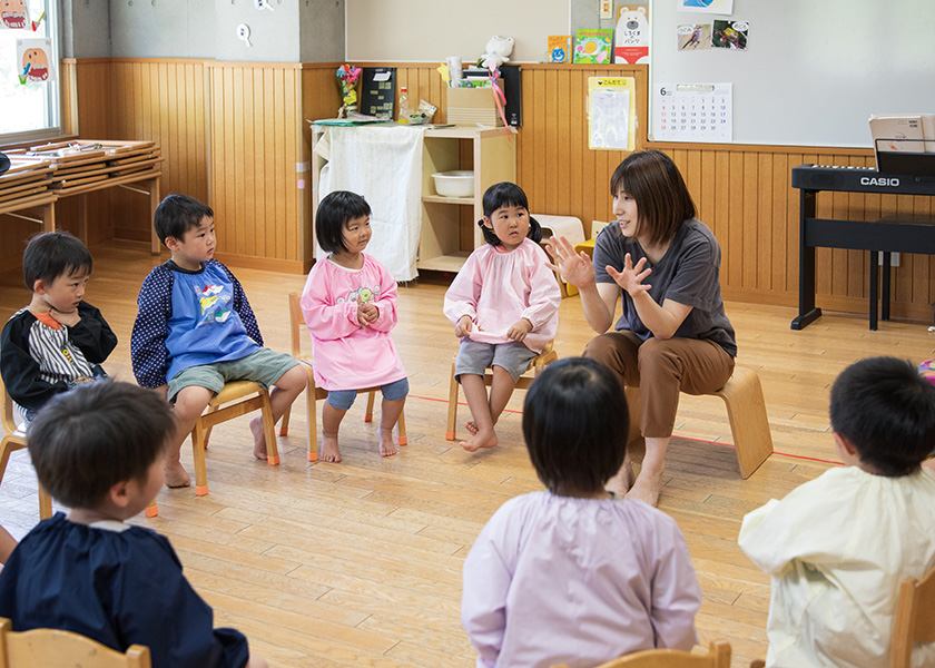 職員インタビュー｜こども芸術大学認定こども園